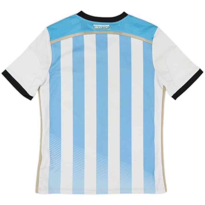 2013-15 Argentina Home Shirt - 5/10 - (L.Boys)