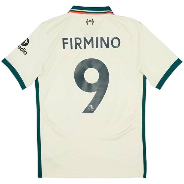 2021-22 Liverpool Away Shirt Firmino #9 - 7/10 - (S)