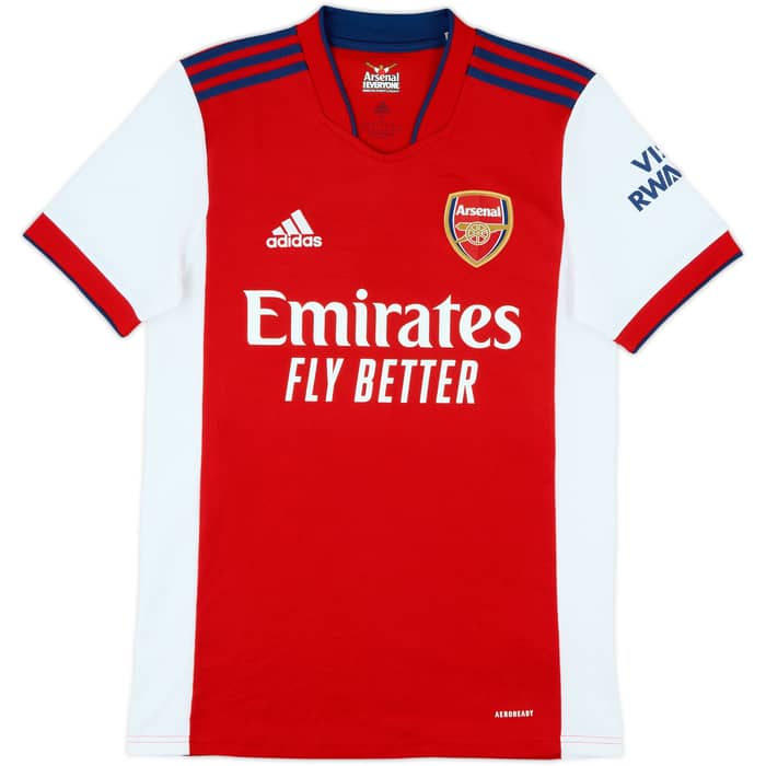 2021-22 Arsenal Home Shirt Odegaard #8 - 8/10 - (S)