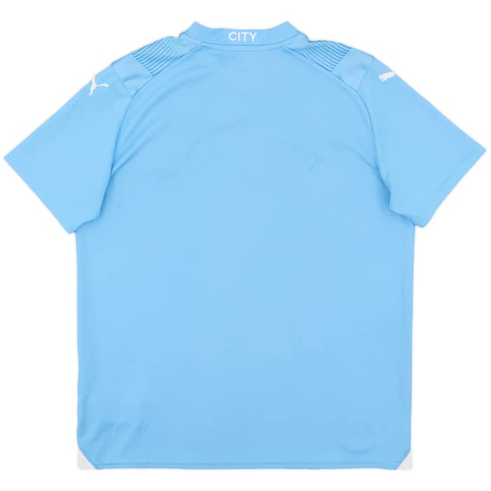 2023-24 Manchester City Home Shirt - 5/10 - (XL.Boys)