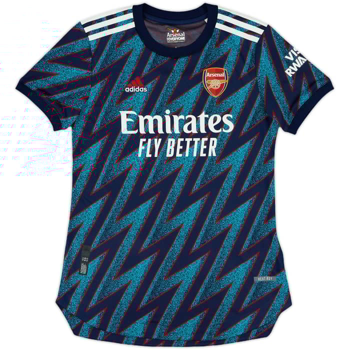 2021-22 Arsenal Authentic Third Shirt - 9/10 - (Women's XS)