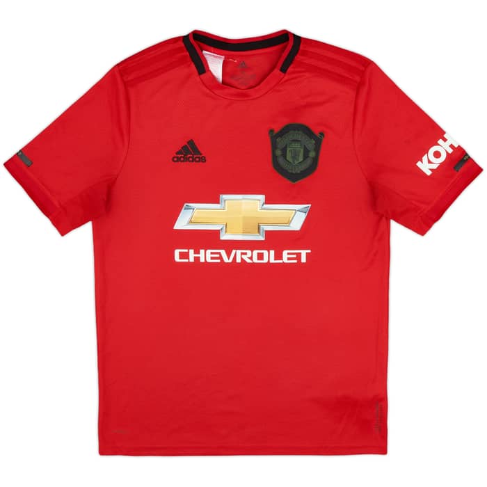 2019-20 Manchester United Home Shirt - 8/10 - (XL.Boys)