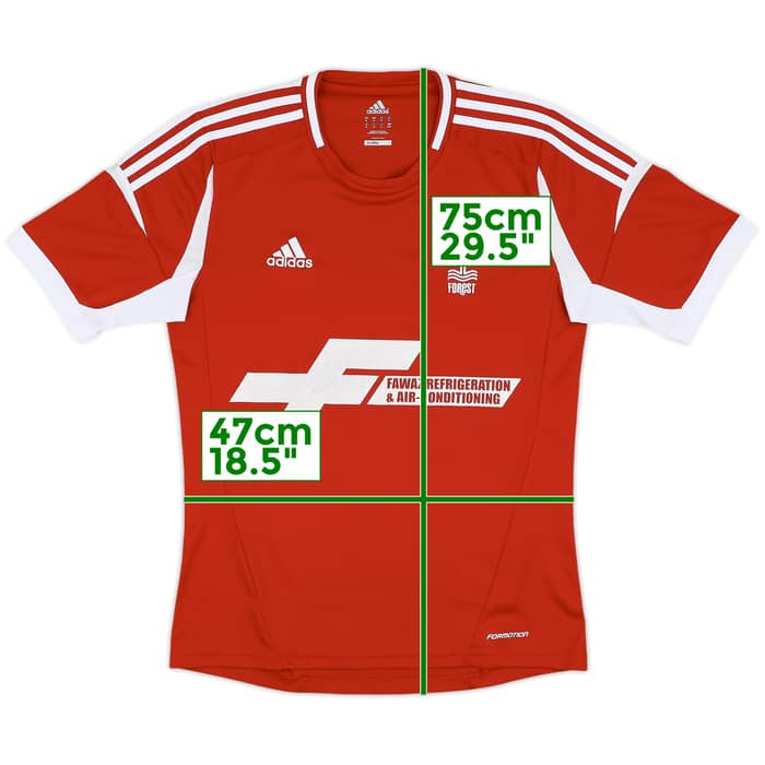 2013-14 Nottingham Forest Home Shirt - 6/10 - (M)