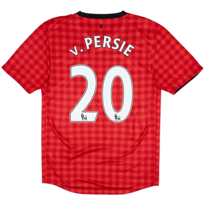 2012-13 Manchester United Home Shirt v.Persie #20 - 8/10 - (S)