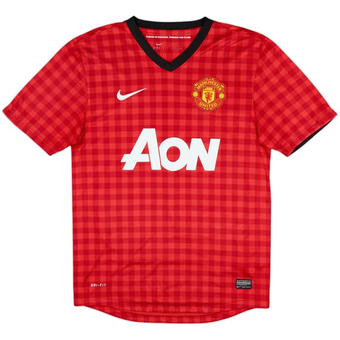 2012-13 Manchester United Home Shirt v.Persie #20 - 8/10 - (S)