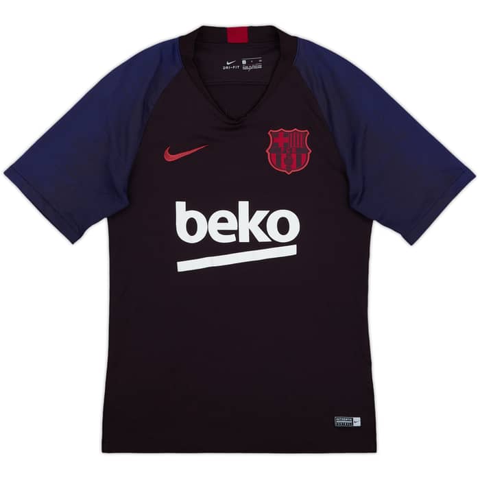 2019-20 Barcelona Nike Training Shirt - 9/10 - (S)