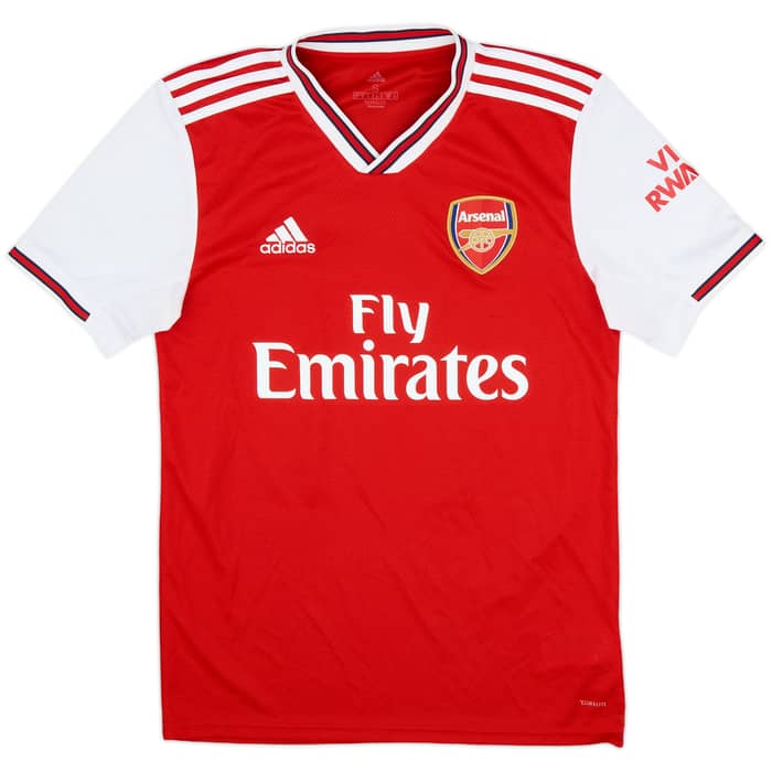 2019-20 Arsenal Home Shirt Saka #77 - 9/10 - (S)