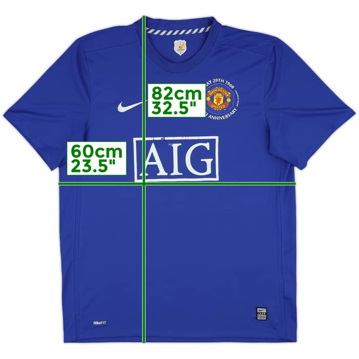 2008-09 Manchester United Third Shirt - 5/10 - (XL)