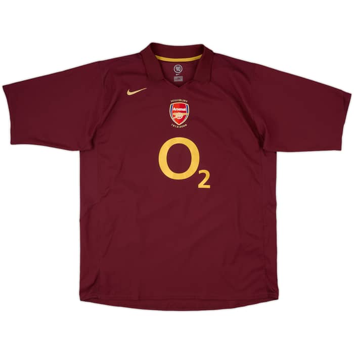 2005-06 Arsenal Home Shirt Henry #14 - 9/10 - (XXL)