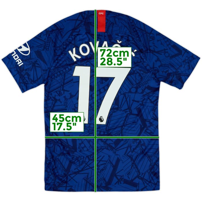 2019-20 Chelsea Home Shirt Kovacic #17 - 9/10 - (S)