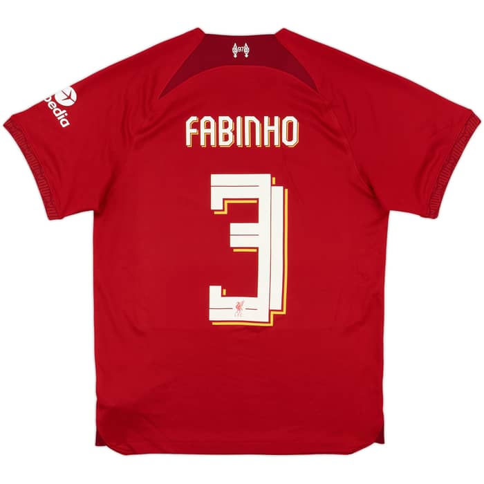 2022-23 Liverpool Home Shirt Fabinho #3 - 8/10 - (M)