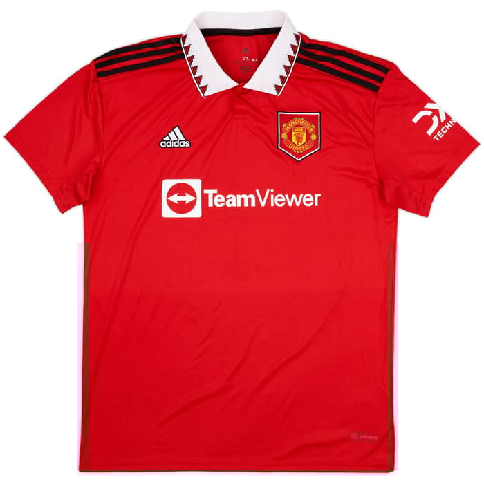 2022-23 Manchester United Home Shirt Ronaldo #7 - 8/10 - (3XL)