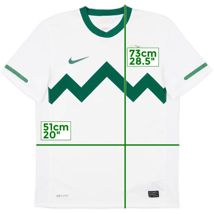 2010-11 Slovenia Home Shirt - 8/10 - (M)