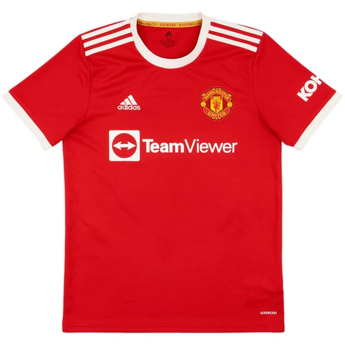 2021-22 Manchester United Home Shirt Sancho #25 - 8/10 - (M)