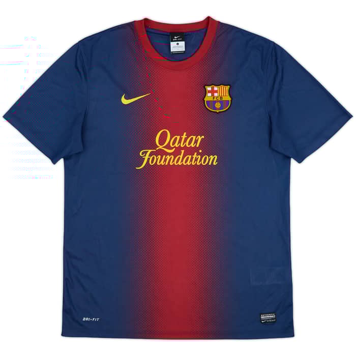2012-13 Barcelona Basic Home Shirt - 8/10 - (L)