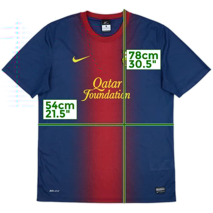 2012-13 Barcelona Basic Home Shirt - 8/10 - (L)