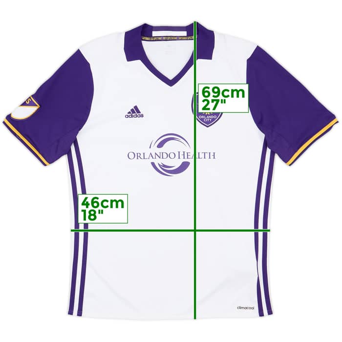2016 Orlando City Away Shirt - 8/10 - (XL.Boys)