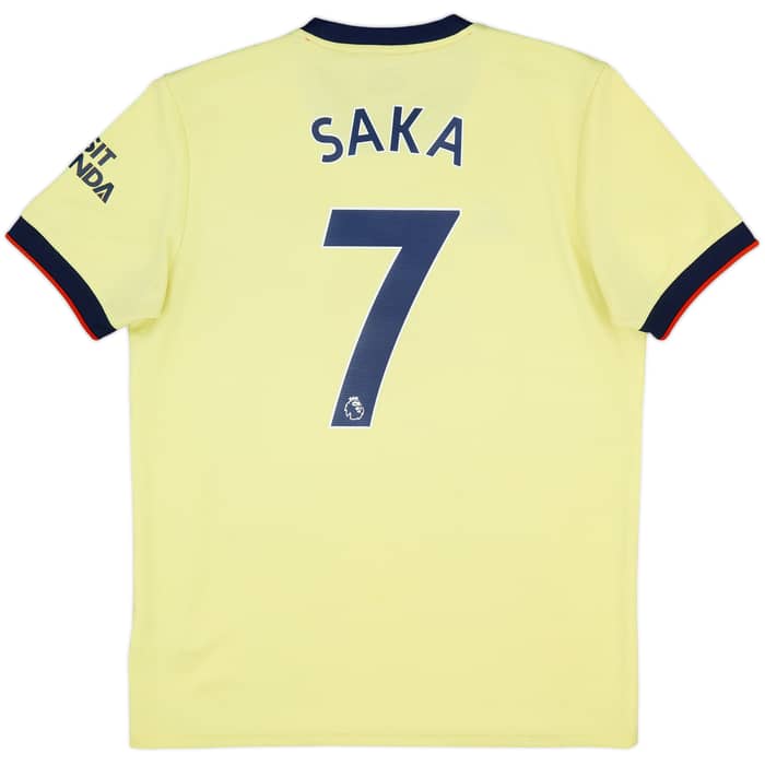 2021-22 Arsenal Away Shirt Saka #7 - 7/10 - (L)