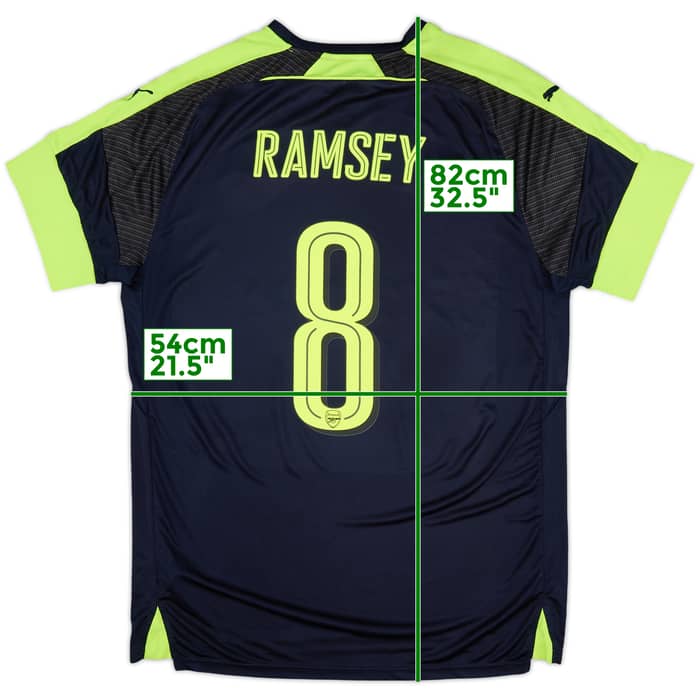 2016-17 Arsenal Third Shirt Ramsey #8 - 6/10 - (XL)