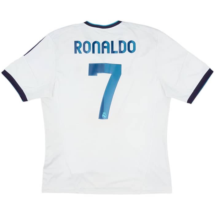 2012-13 Real Madrid Home Shirt Ronaldo #7 - 5/10 - (XL)