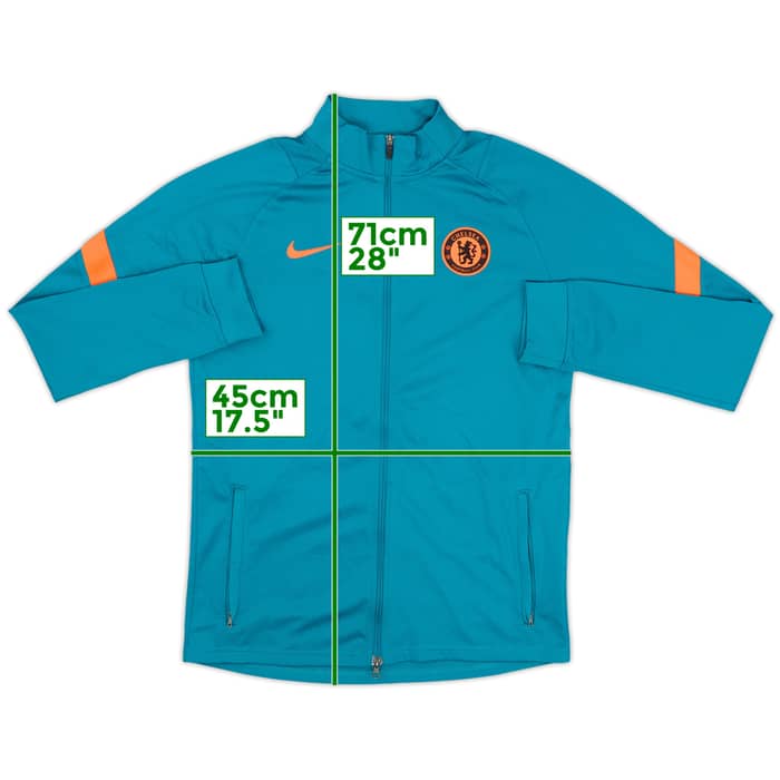2021-22 Chelsea adidas Track Jacket - 9/10 - (XL.Boys)