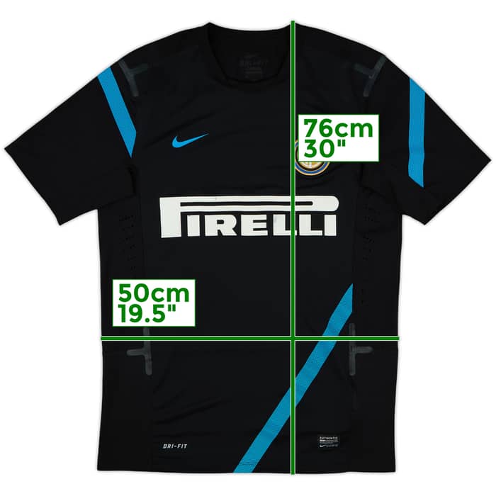 2011-12 Inter Milan Nike Player Issue Training Shirt - 6/10 - (M)