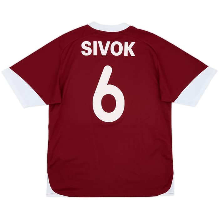 2006-07 Sparta Prague Home Shirt Sivok #6 - 8/10 - (M)