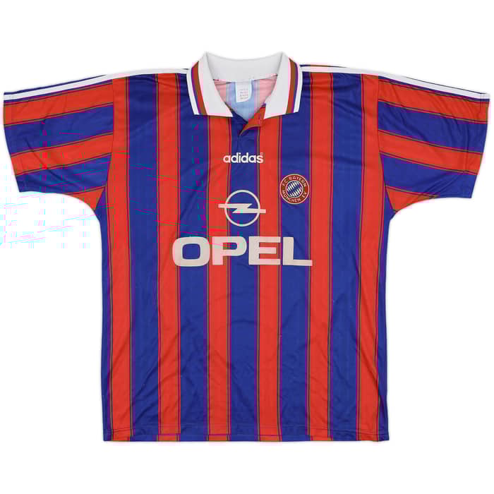 1995-97 Bayern Munich Home Shirt Scholl #7 - 6/10 - (L)