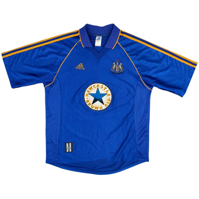 1998-99 Newcastle Away Shirt Shearer #9 - 8/10 - (L)