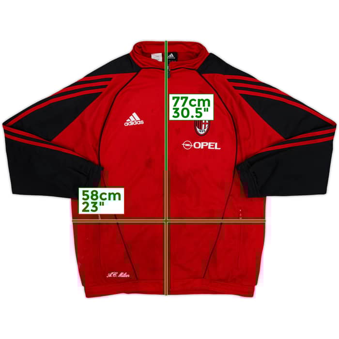 2005-06 AC Milan adidas Track Jacket - 4/10 - (M)
