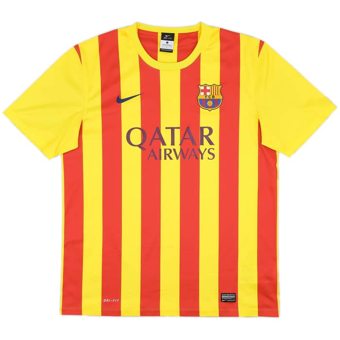2013-15 Barcelona Basic Away Shirt - 9/10 - (L)