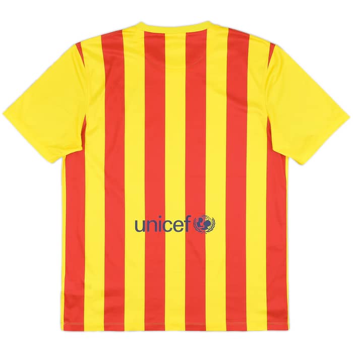 2013-15 Barcelona Basic Away Shirt - 9/10 - (L)