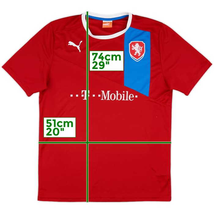 2012-13 Czech Republic Home/Training Shirt - 7/10 - (L)