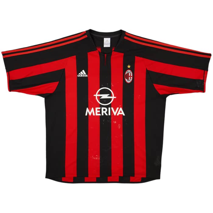 2003-04 AC Milan Home Shirt - 5/10 - (XL)