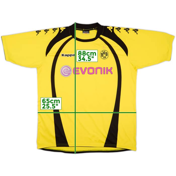 2009-10 Borussia Dortmund Home Shirt - 8/10 - (XXL)