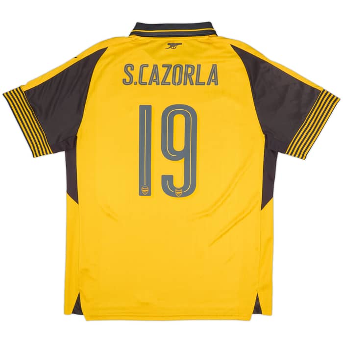 2016-17 Arsenal Away Shirt S.Cazorla #19 - 7/10 - (XL)