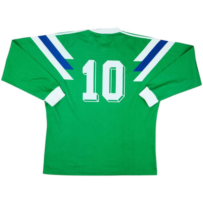 1980s adidas Template L/S Shirt #10 - 9/10 - (XL)