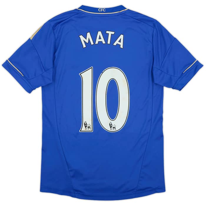 2012-13 Chelsea Home Shirt Mata #10 - 6/10 - (M.Boys)