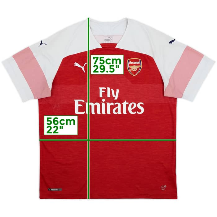 2018-19 Arsenal Home Shirt - 5/10 - (XL)
