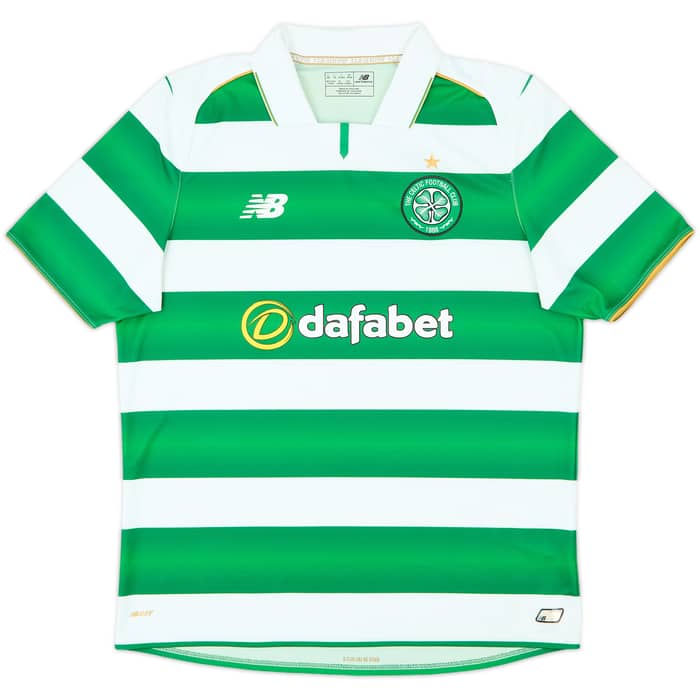 2016-17 Celtic Home Shirt - 8/10 - (L)