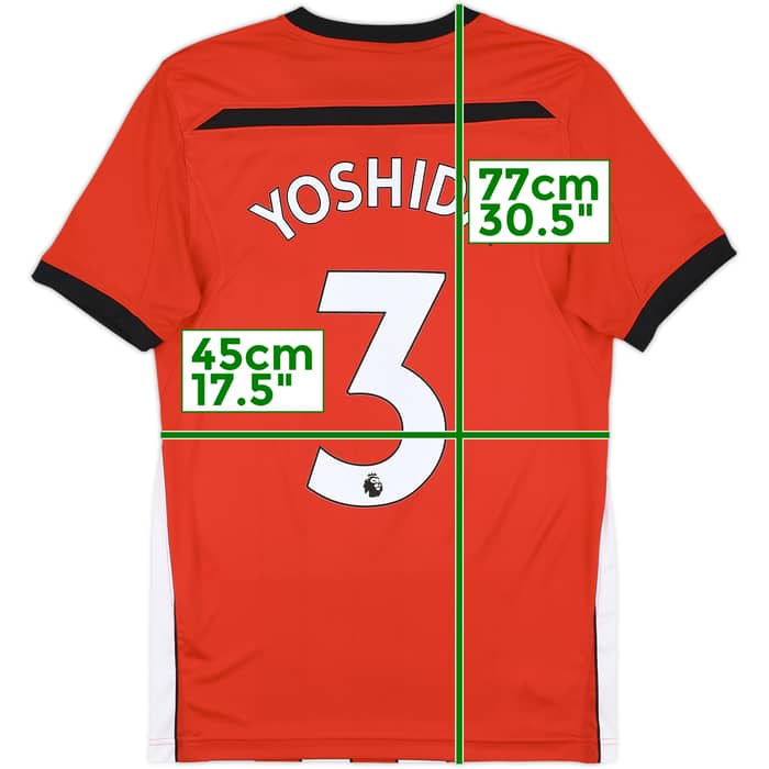 2018-19 Southampton Home Shirt Yoshida #3 - 10/10 - (S)