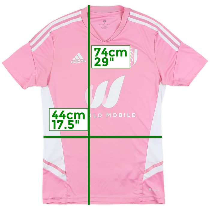 2022-23 Fulham adidas Training Shirt - 6/10 - (S)