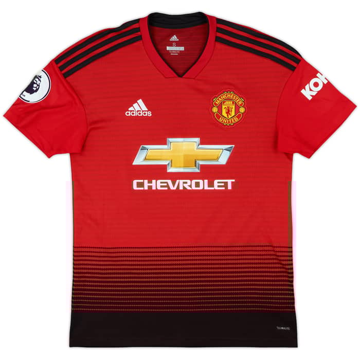 2018-19 Manchester United Home Shirt Pogba #6 - 10/10 - (S)