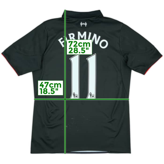 2015-16 Liverpool Third Shirt Firmino #11 - 6/10 - (S)
