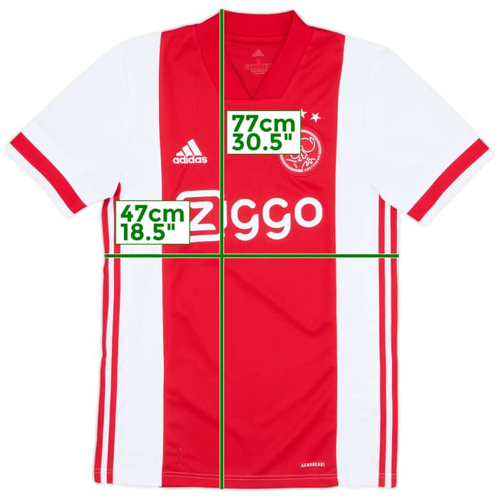 2020-21 Ajax Home Shirt - 8/10 - (S)