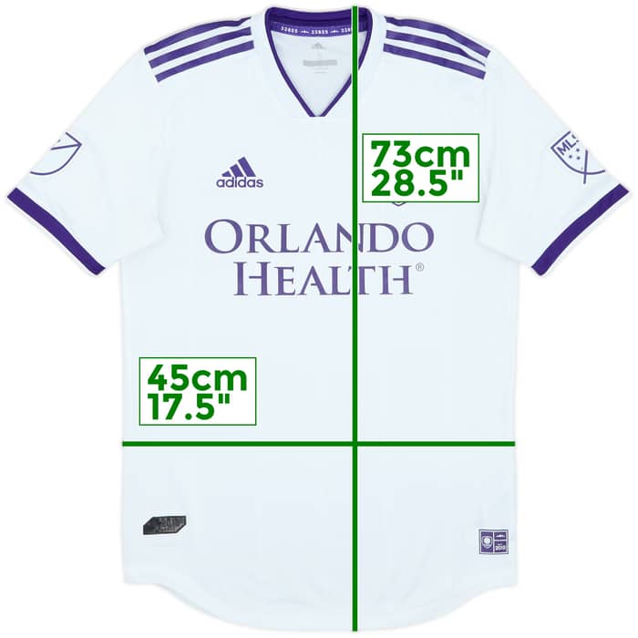 2018 Orlando City Authentic Away Shirt - 8/10 - (S)