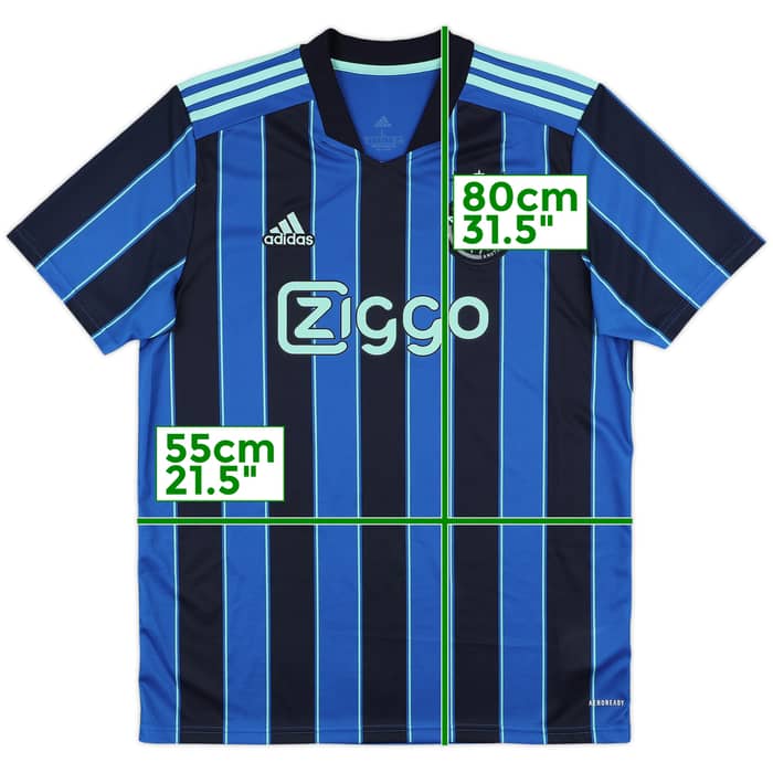 2021-22 Ajax Away Shirt - 10/10 - (L)