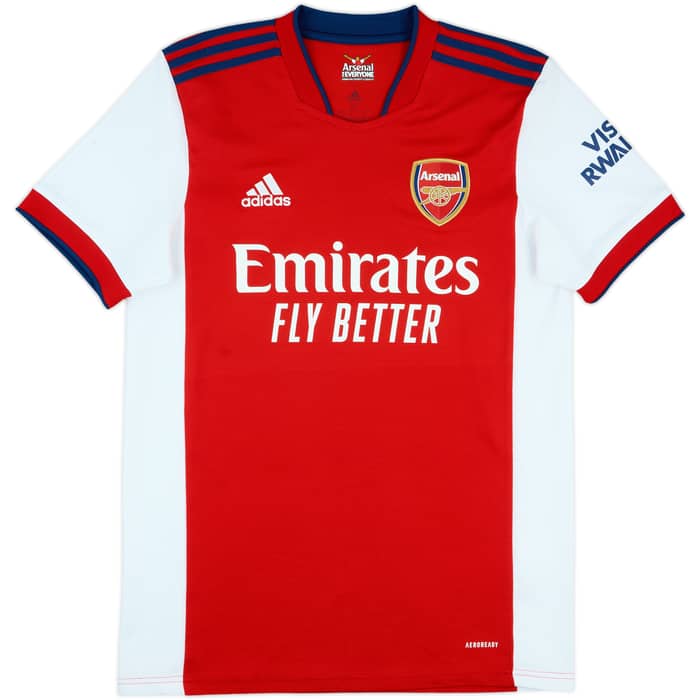 2021-22 Arsenal Home Shirt Saka #7 - 8/10 - (M)