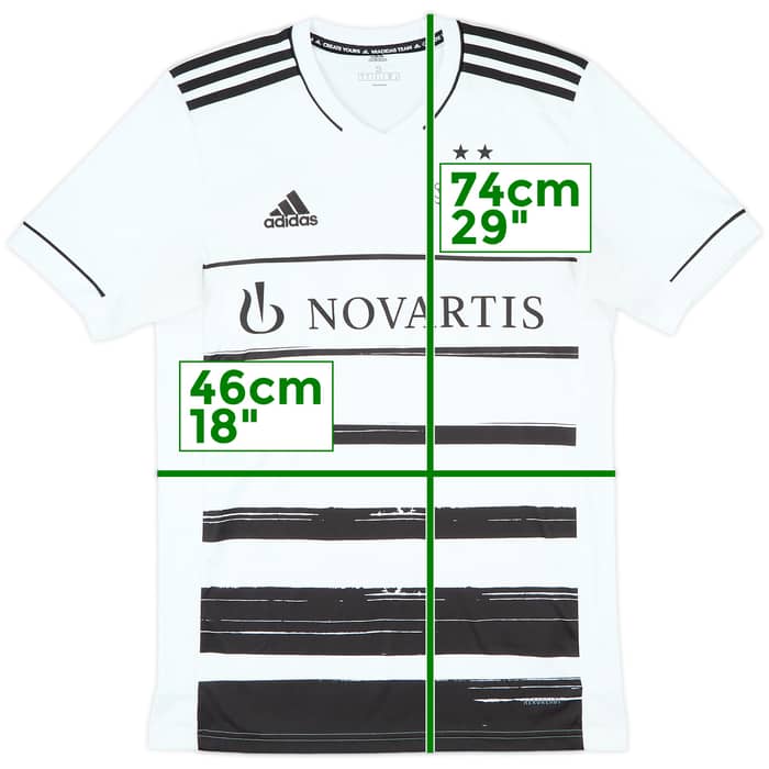 2020-22 FC Basel Away Shirt - 7/10 - (S)