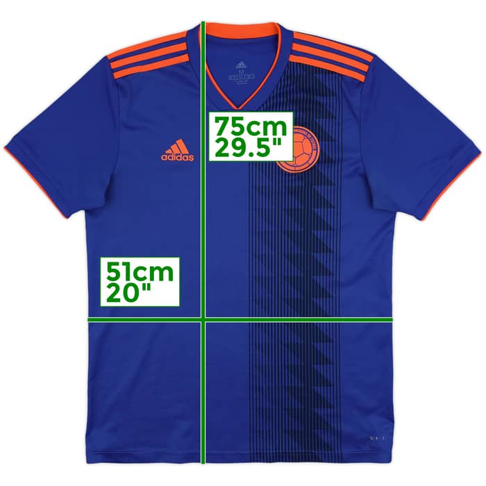 2018-19 Colombia Away Shirt - 10/10 - (M)